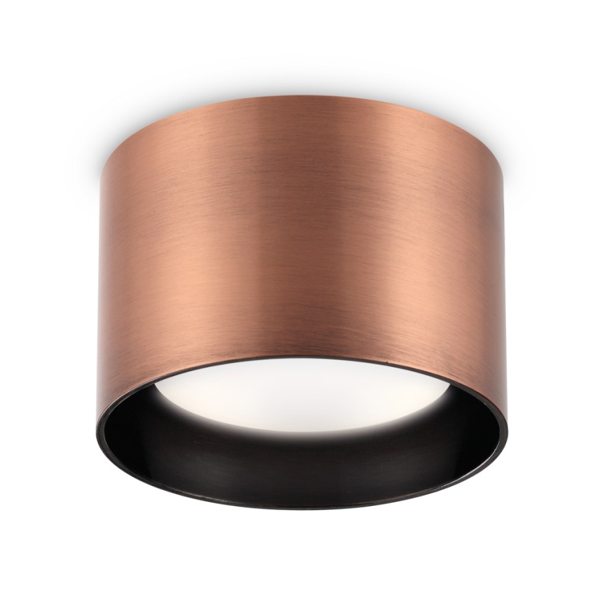 Ideal Lux - LED spot svjetiljka SPIKE 1xGX53/9W/230V, Ø 10 cm, bakrena