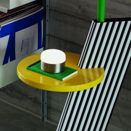 Ideal Lux - LED stolna lampa s dodirnim prigušivačem MIGNON LED/5W/5V 1500 mAh promjer 10 cm CRI 90 sjajni krom