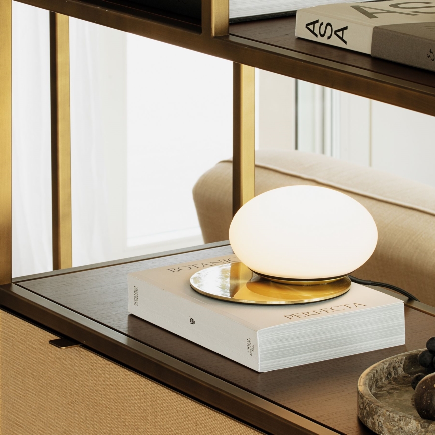 Ideal Lux - LED Stolna lampa NINFEA 1xGX53/9W/230V zlatna