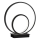 Ideal Lux - LED Stolna lampa OZ LED/22W/230V CRI 90 crna