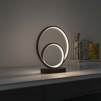 Ideal Lux - LED Stolna lampa OZ LED/22W/230V CRI 90 crna
