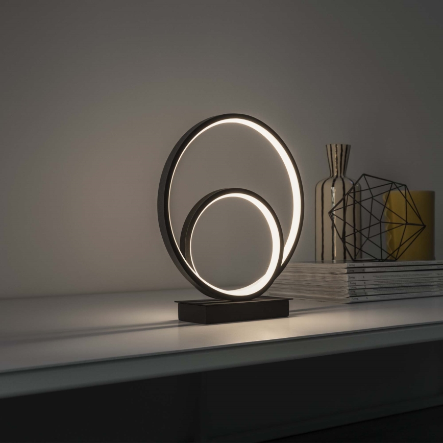 Ideal Lux - LED Stolna lampa OZ LED/22W/230V CRI 90 crna