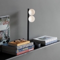 Ideal Lux - LED Stolna lampa PING PONG 2xLED/3W/230V CRI 90 crna