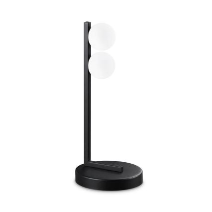 Ideal Lux - LED Stolna lampa PING PONG 2xLED/3W/230V CRI 90 crna