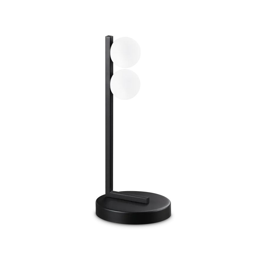 Ideal Lux - LED Stolna lampa PING PONG 2xLED/3W/230V CRI 90 crna