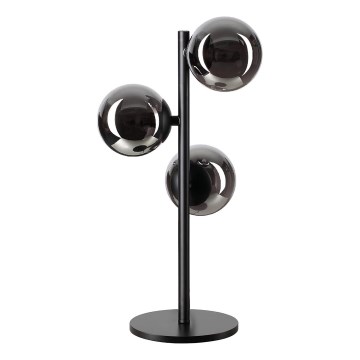 Ideal Lux - LED stolna svjetiljka PERLAGE 3xG9/3W/230V crna/dimljena crna