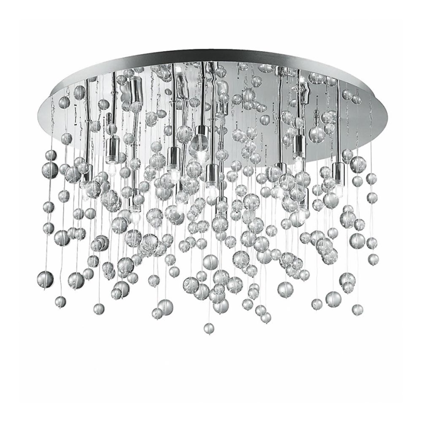 Ideal Lux - LED Stropna svjetiljka 12xG9/3W/230V pr. 63 cm sjajni krom