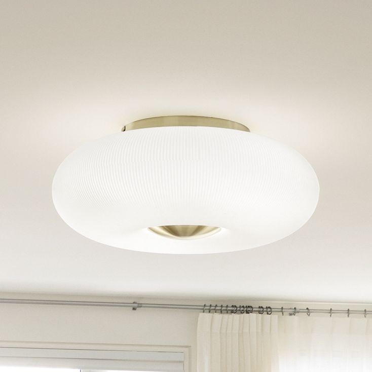 Ideal Lux - LED Stropna svjetiljka ARIZONA 5xGX53/9W/230V pr. 50 cm bijela