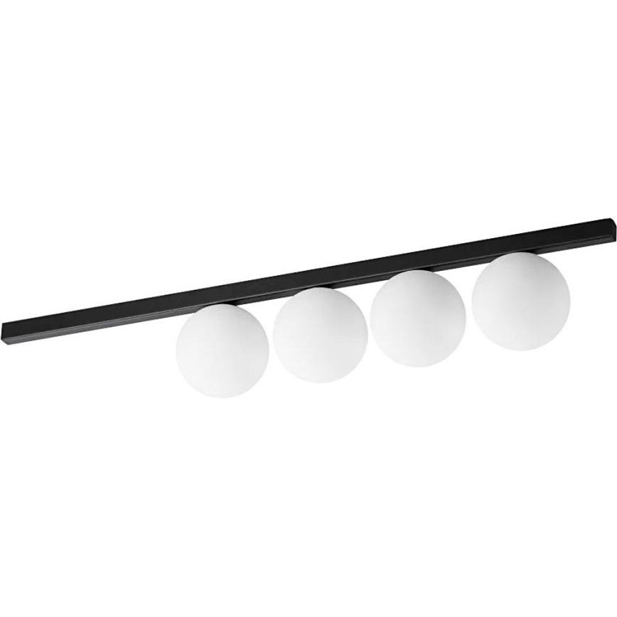 Ideal Lux - LED Stropna svjetiljka BINOMIO 4xG9/3W/230V crna