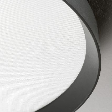 Ideal Lux - LED Stropna svjetiljka FLY LED/26W/230V 2700K pr. 45 cm CRI 90 IP40 crna