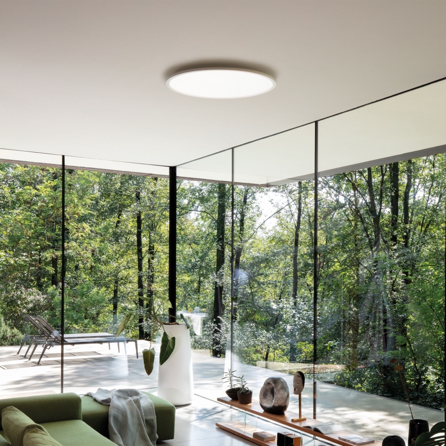 Ideal Lux - LED Stropna svjetiljka FLY LED/26W/230V 2700K pr. 45 cm CRI 90 IP40 bijela