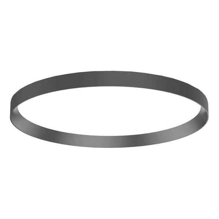 Ideal Lux - LED Stropna svjetiljka FLY LED/53W/230V 2700K pr. 60 cm CRI 90 IP40 crna