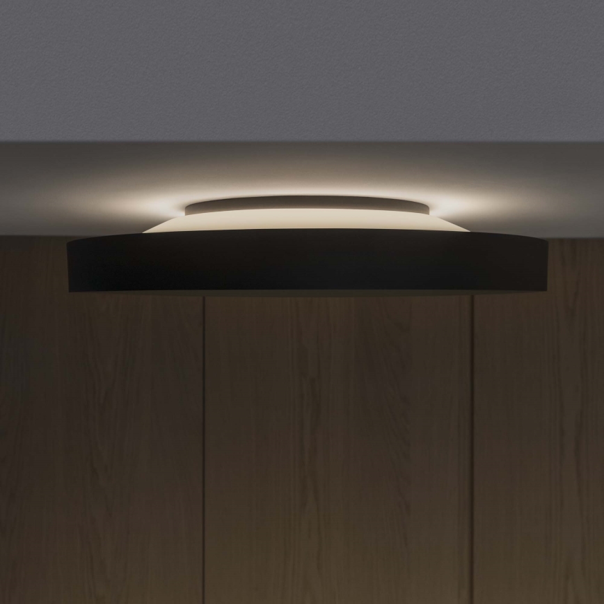 Ideal Lux - LED Stropna svjetiljka FLY LED/68W/230V 3000K pr. 90 cm CRI 90 IP40 crna