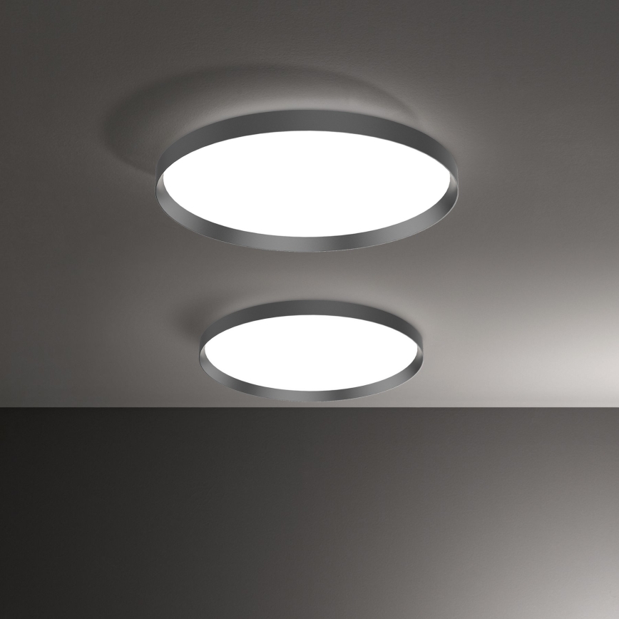 Ideal Lux - LED Stropna svjetiljka FLY LED/68W/230V 3000K pr. 90 cm CRI 90 IP40 crna