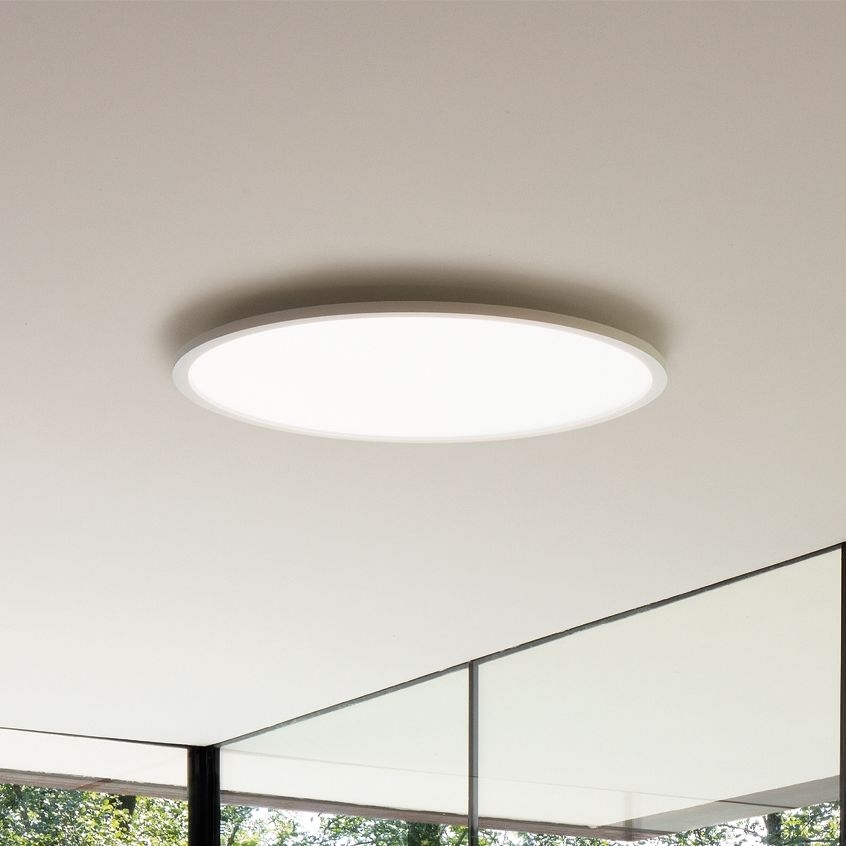 Ideal Lux - LED Stropna svjetiljka FLY LED/68W/230V 4000K pr. 90 cm CRI 90 IP40 bijela