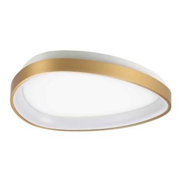 Ideal Lux - LED Stropna svjetiljka GEMINI LED/23W/230V pr. 42,5 cm CRI 90 zlatna