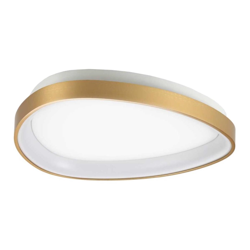 Ideal Lux - LED Stropna svjetiljka GEMINI LED/23W/230V pr. 42,5 cm CRI 90 zlatna