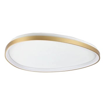 Ideal Lux - LED Stropna svjetiljka GEMINI LED/42W/230V pr. 81 cm CRI 90 zlatna