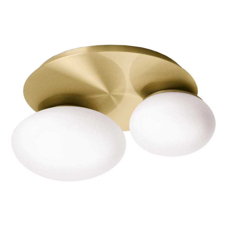 Ideal Lux - LED Stropna svjetiljka NINFEA 2xGX53/9W/230V zlatna