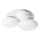 Ideal Lux - LED Stropna svjetiljka NINFEA 3xGX53/9W/230V bijela