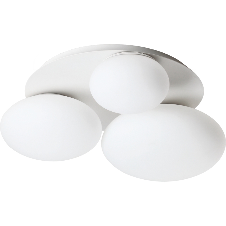 Ideal Lux - LED Stropna svjetiljka NINFEA 3xGX53/9W/230V bijela