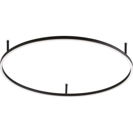 Ideal Lux - LED Stropna svjetiljka ORACLE S LED/53W/230V 2700K pr. 90 cm crna
