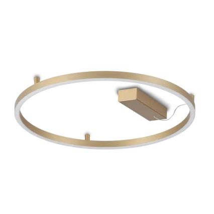 Ideal Lux - LED stropna svjetiljka ORACLE SLIM LED/29W/230V 3000K CRI 90 Ø 50 cm zlatna