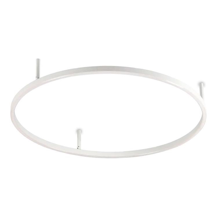 Ideal Lux - LED Stropna svjetiljka ORACLE SLIM LED/37W/230V 2700K pr. 70 cm bijela