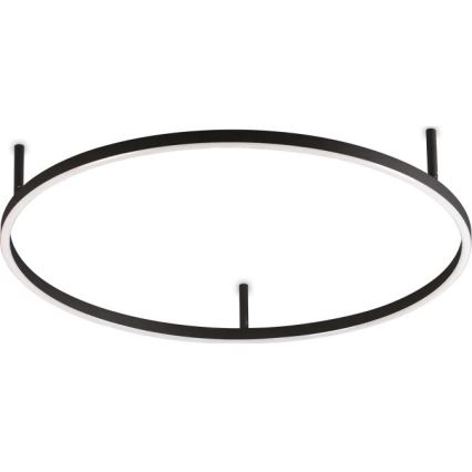 Ideal Lux - LED stropna svjetiljka ORACLE SLIM LED/37W/230V 2700K CRI 90 promjer 70 cm crna