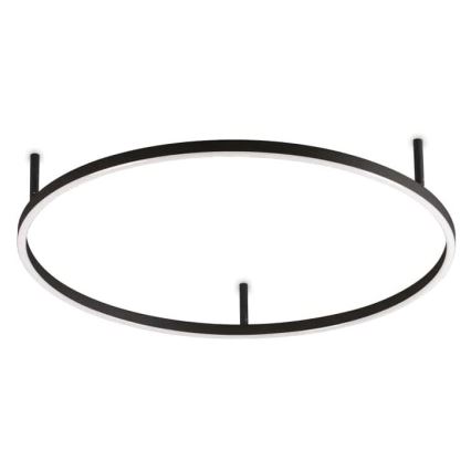 Ideal Lux - LED stropna svjetiljka ORACLE SLIM LED/37W/230V 3000K CRI 90 prom. 70 cm crna