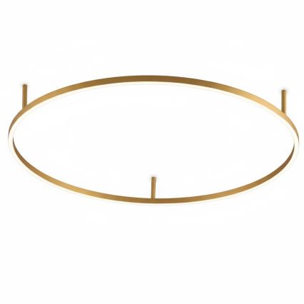 Ideal Lux - ORACLE SLIM stropna svjetiljka LED/53W/230V 4000K CRI 90, promjer 90 cm, zlatna