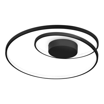 Ideal Lux - LED Stropna svjetiljka OZ LED/47W/230V pr. 60 cm CRI 90 crna