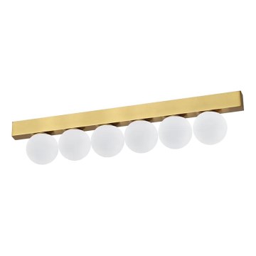 Ideal Lux - LED Stropna svjetiljka PING PONG 6xLED/3W/230V CRI 90 mesing