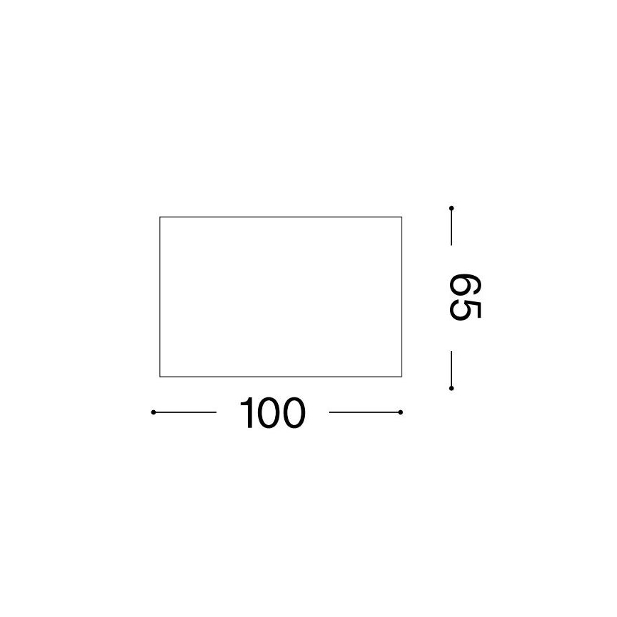 Ideal Lux - LED Stropna svjetiljka SPIKE 1xGX53/9W/230V bakar