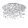 Ideal Lux - LED stropno svjetlo NEVE 15xG9/3W/230V Ø 80 cm sjajni krom