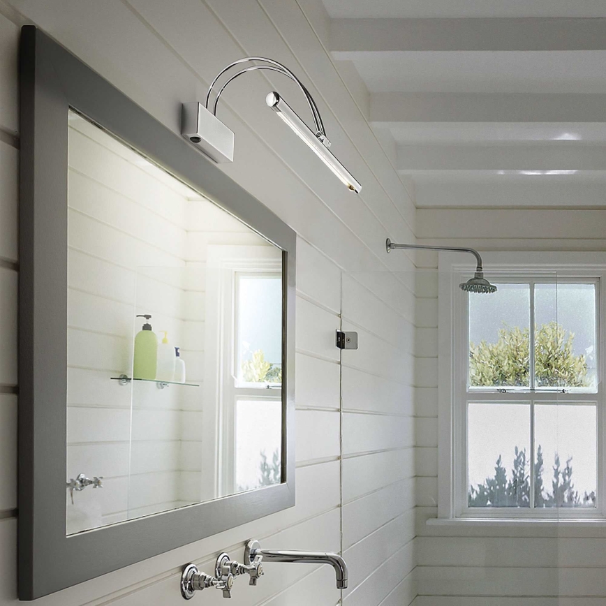 Ideal Lux - LED zidna svjetiljka MIRROR LED/4,62W/230V sjajni krom