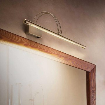 Ideal Lux - LED Svjetiljka za slike BOW LED/4,6W/230V 46 cm CRI 90 zlatna