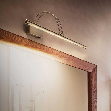 Ideal Lux - LED Svjetiljka za slike BOW LED/8W/230V 76 cm CRI 90 zlatna