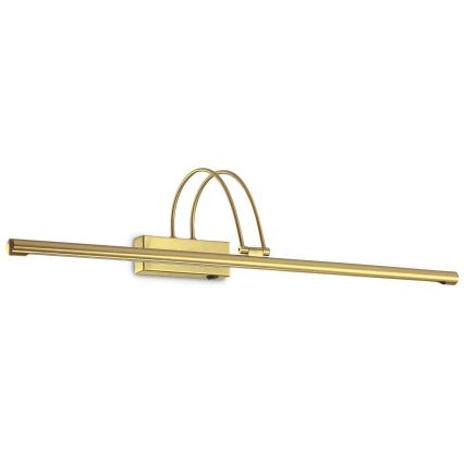 Ideal Lux - LED Svjetiljka za slike BOW LED/8W/230V 76 cm CRI 90 zlatna
