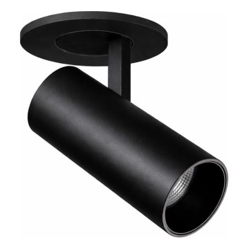 Ideal Lux - LED ugradna stropna spot svjetiljka NOVA LED/6W/230V 3000K CRI 90 Ø 6,8 cm crna