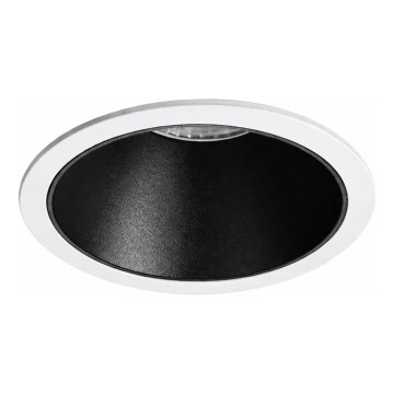 Ideal Lux - LED ugradna stropna svjetiljka GAME TRIM LED/11W/230V 3000K CRI 90 Ø 8,5 cm IP40 crna/bijela