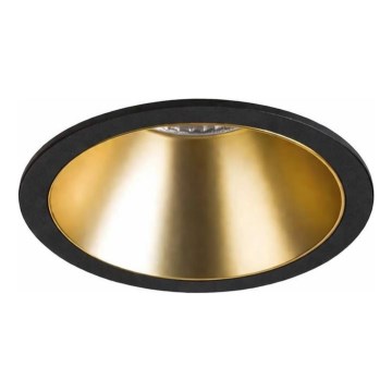Ideal Lux - LED ugradna stropna svjetiljka GAME TRIM LED/11W/230V 3000K CRI 90 Ø 8,5 cm IP40 zlatna/crna