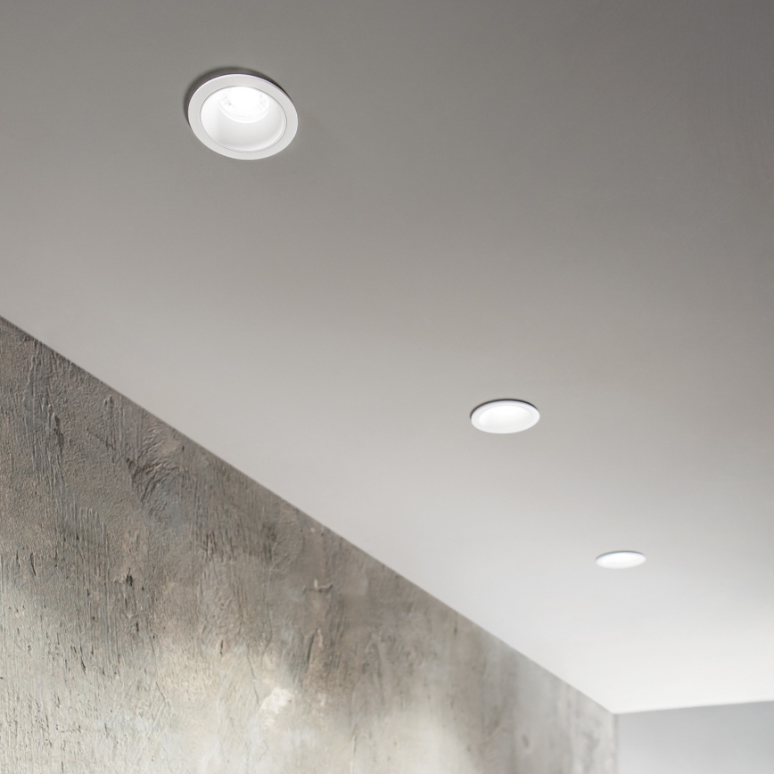 Ideal Lux - LED ugradna svjetiljka GAME TRIM LED/11W/230V 2700K CRI 90 Ø 8,5 cm IP40 bijela