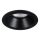 Ideal Lux - LED ugradna stropna svjetiljka GAME TRIM LED/5,5W/230V 3000K CRI 90 promjer 5,8 cm crna