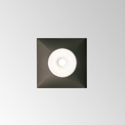 Ideal Lux - LED stropna ugradna svjetiljka GAME TRIM LED/11W/230V 3000K CRI 90 8,4x8,4 cm IP40 crna