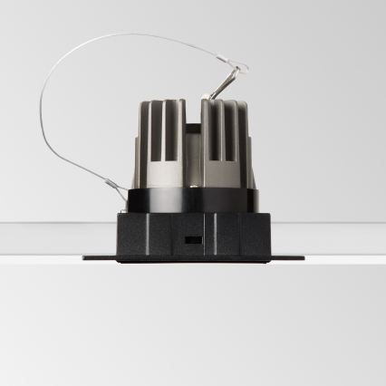 Ideal Lux - LED stropna ugradna svjetiljka GAME TRIM LED/11W/230V 3000K CRI 90 8,4x8,4 cm IP40 crna
