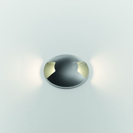 Ideal Lux - LED ugradna svjetiljka za prolaz vozila ROCKET LED/3W/230V CRI 90 IK08 IP67 matirani krom