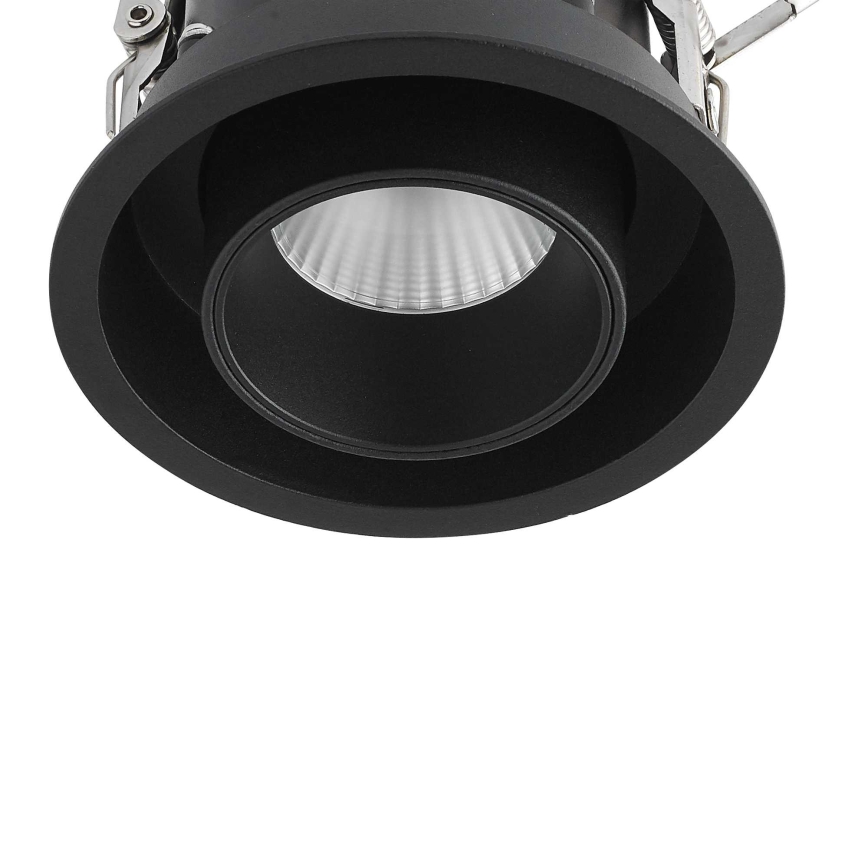 Ideal Lux - LED ugradna stropna točkasta svjetiljka NOVA LED/12W/230V 4000K CRI 90 Ø 10 cm crna