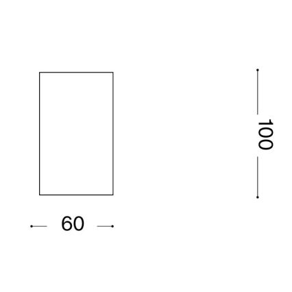 Ideal Lux - LED ugradni spot LOOK 1xGU10/7W/230V CRI 90 6x6 cm mesing