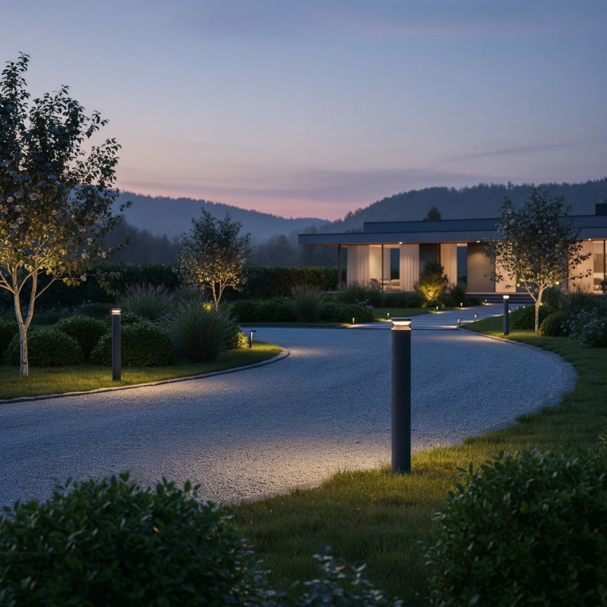 Ideal Lux - LED Vanjska lampa BOEING LED/14W/230V 100 cm CRI 90 IP65 antracit